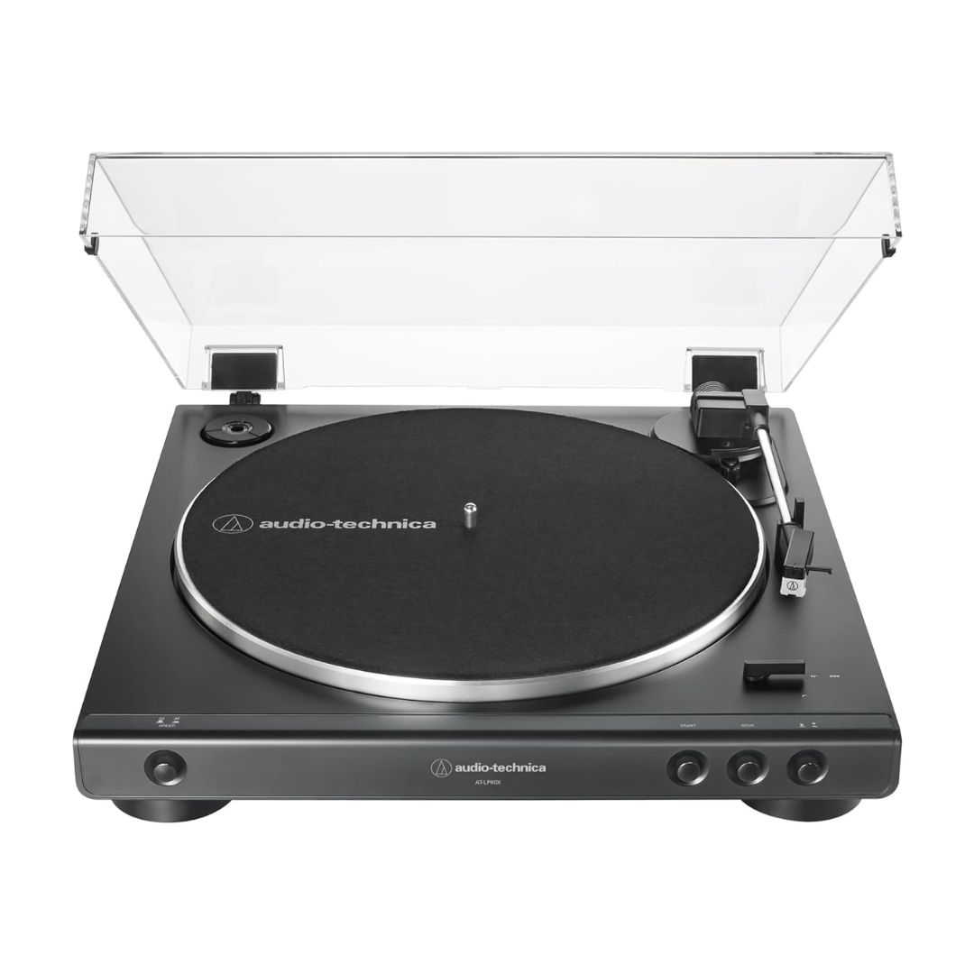Audio-Technica AT-LP60XBT-BK 1 Audio-Technica Bluetooth Turntable AT-LP60XBT