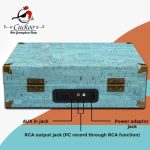 Cuckoo Blue Vinyl Record Player