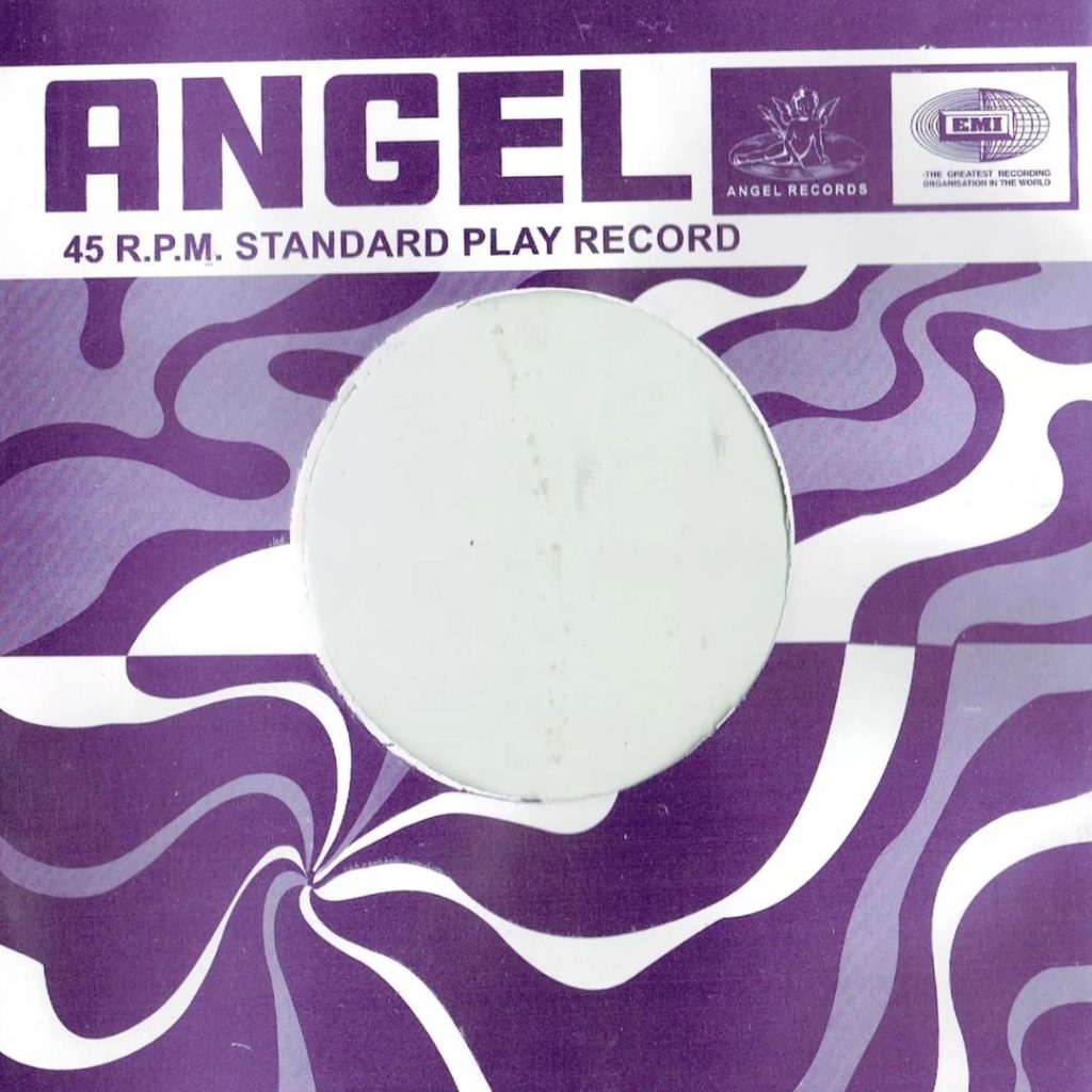 EP Angel Blue Record Cover – 25 Pieces Set