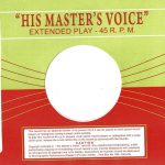 EP HMV Red and Green Record Covers