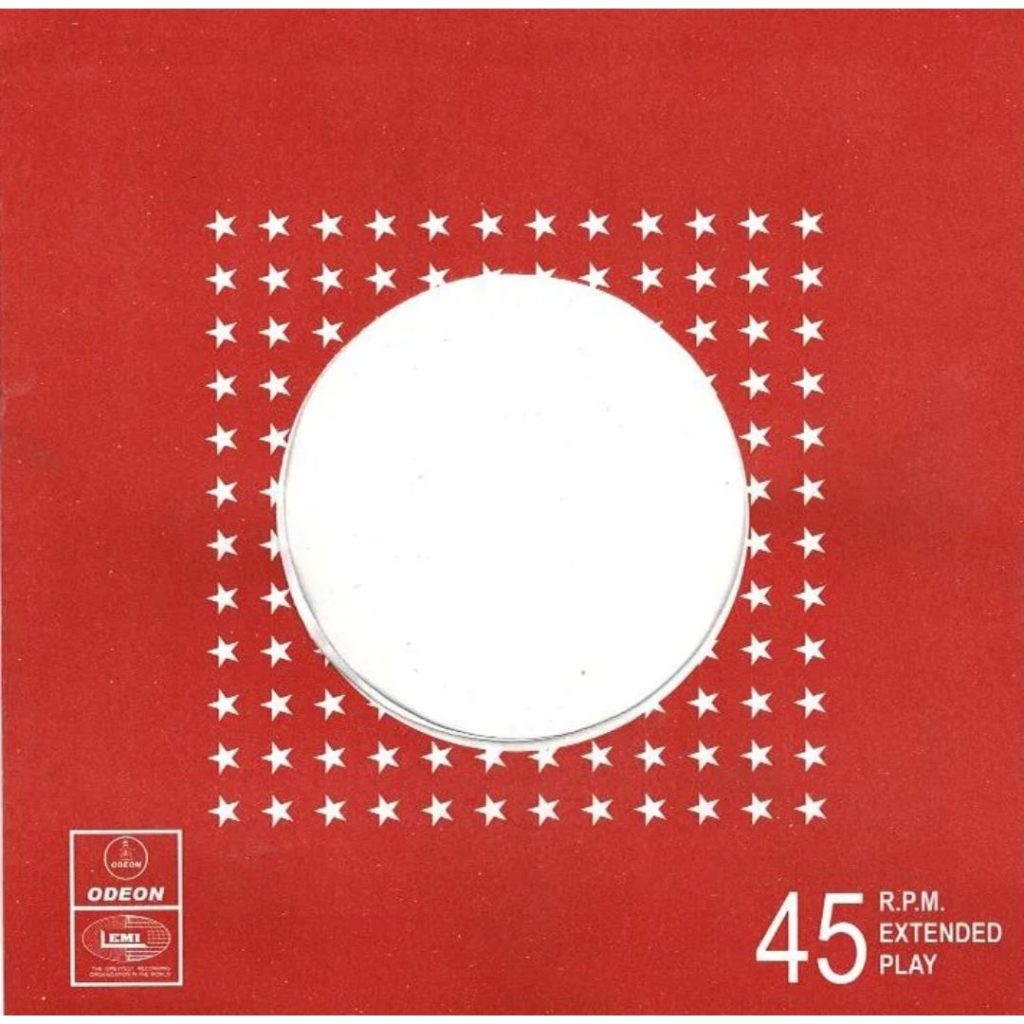 EP Odeon Red Record Cover