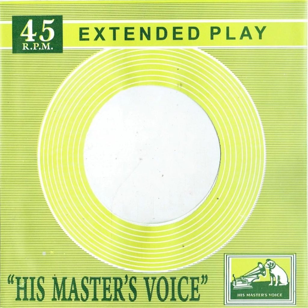 Buy HMV Green EP Record Covers Online