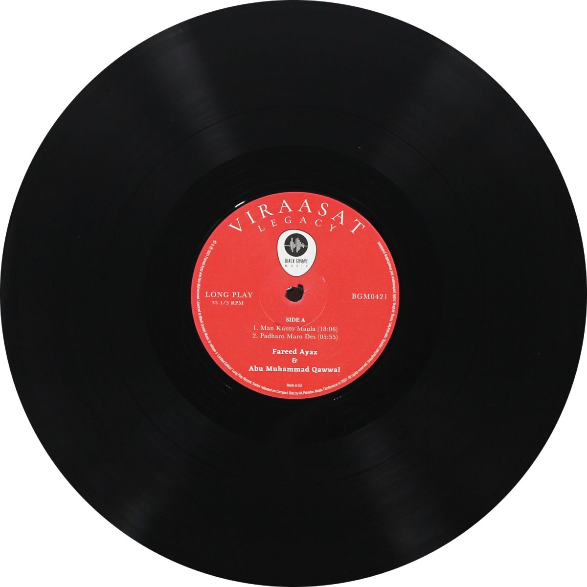 Fareed Ayaz - Viraasat – The Best of - Vol.1 - BGM0421 - New Release Hindi - 2LP Set - Image 6