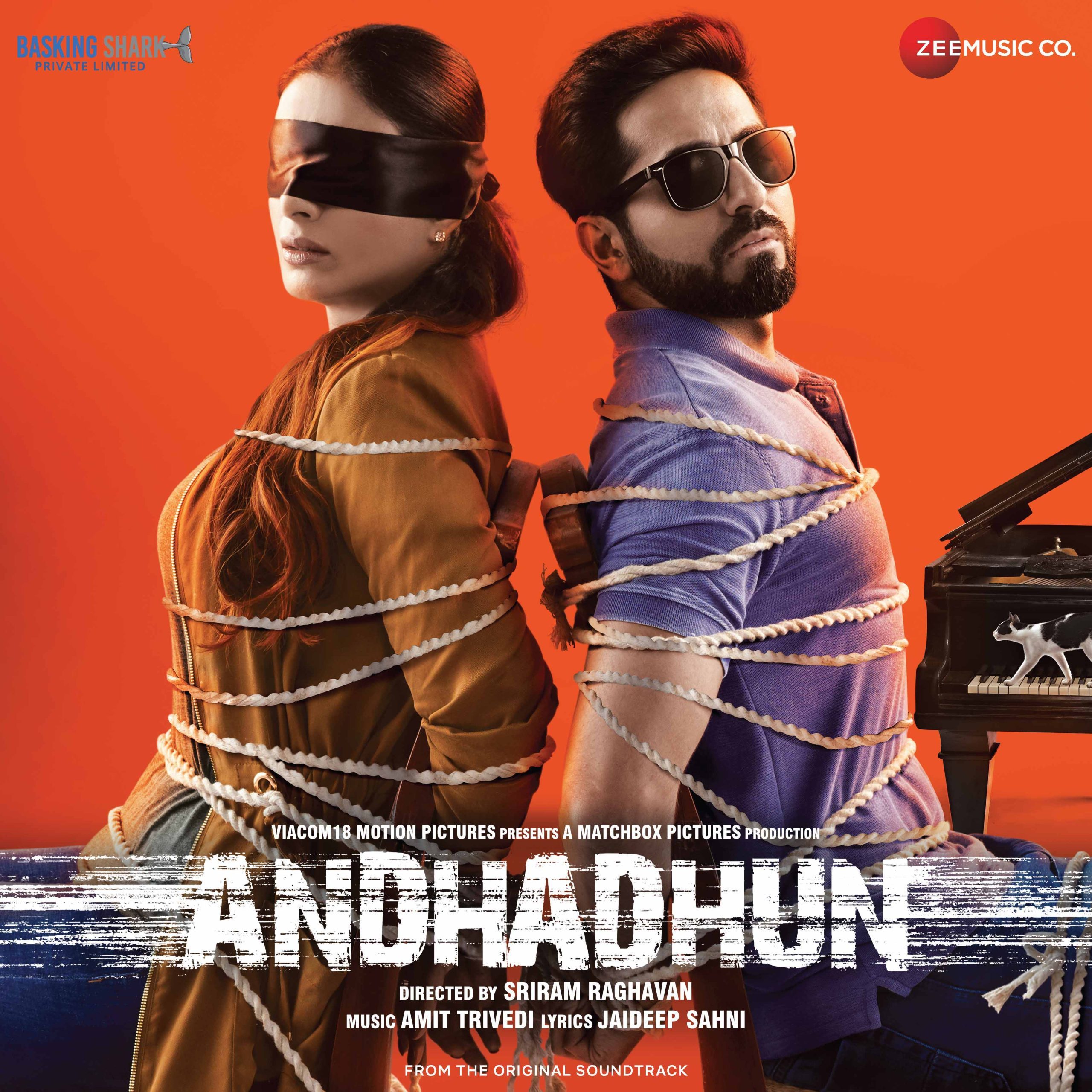 1727935922-66fe35b2d5714-scaled-1.jpg Andhadhun - ZMC 01237 - White Coloured - New Released LP Hindi Vinyl - Image 1