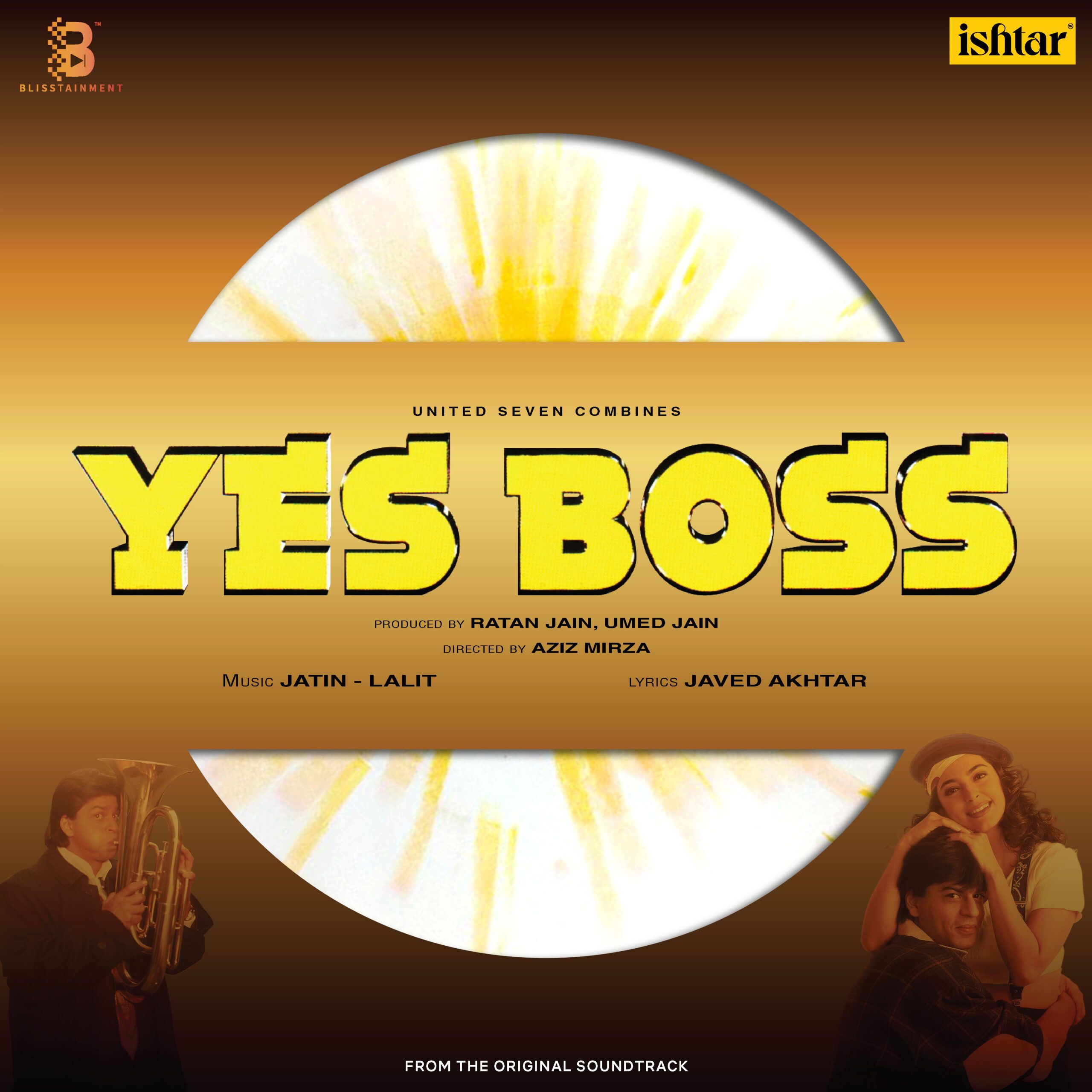 VCF - 3424 Ghatak_LP Pouch Yes Boss - VCFR 3652N - Splatter - New Release Hindi LP Vinyl - Image 1