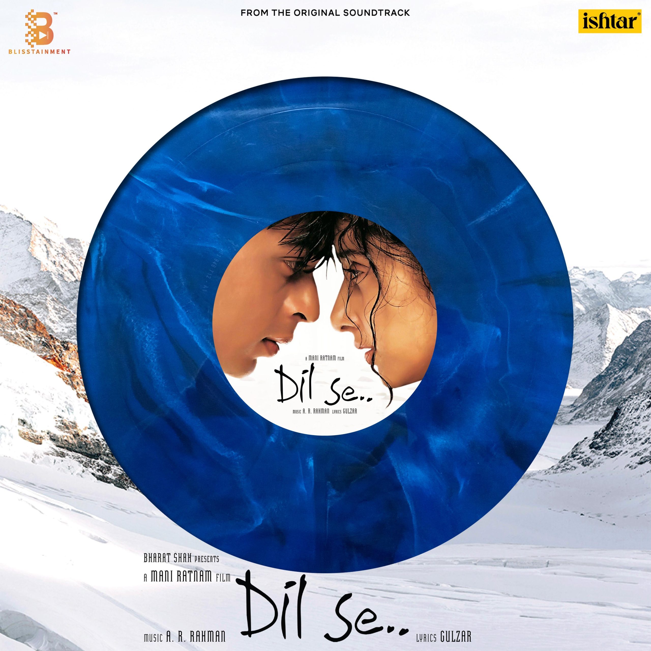 1731991694-673c188e56c40-scaled-1.jpg Dil Se - VCS 3787N - Cover Book Fold - Record Colour - Blue Marble - New Released Hindi LP Vinyl Record - Image 1