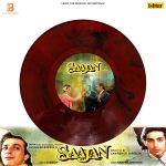 Saajan - VCF 2054N - Cover Book Fold - Record Colour - Red Marble  - New Released Hindi LP Vinyl Record