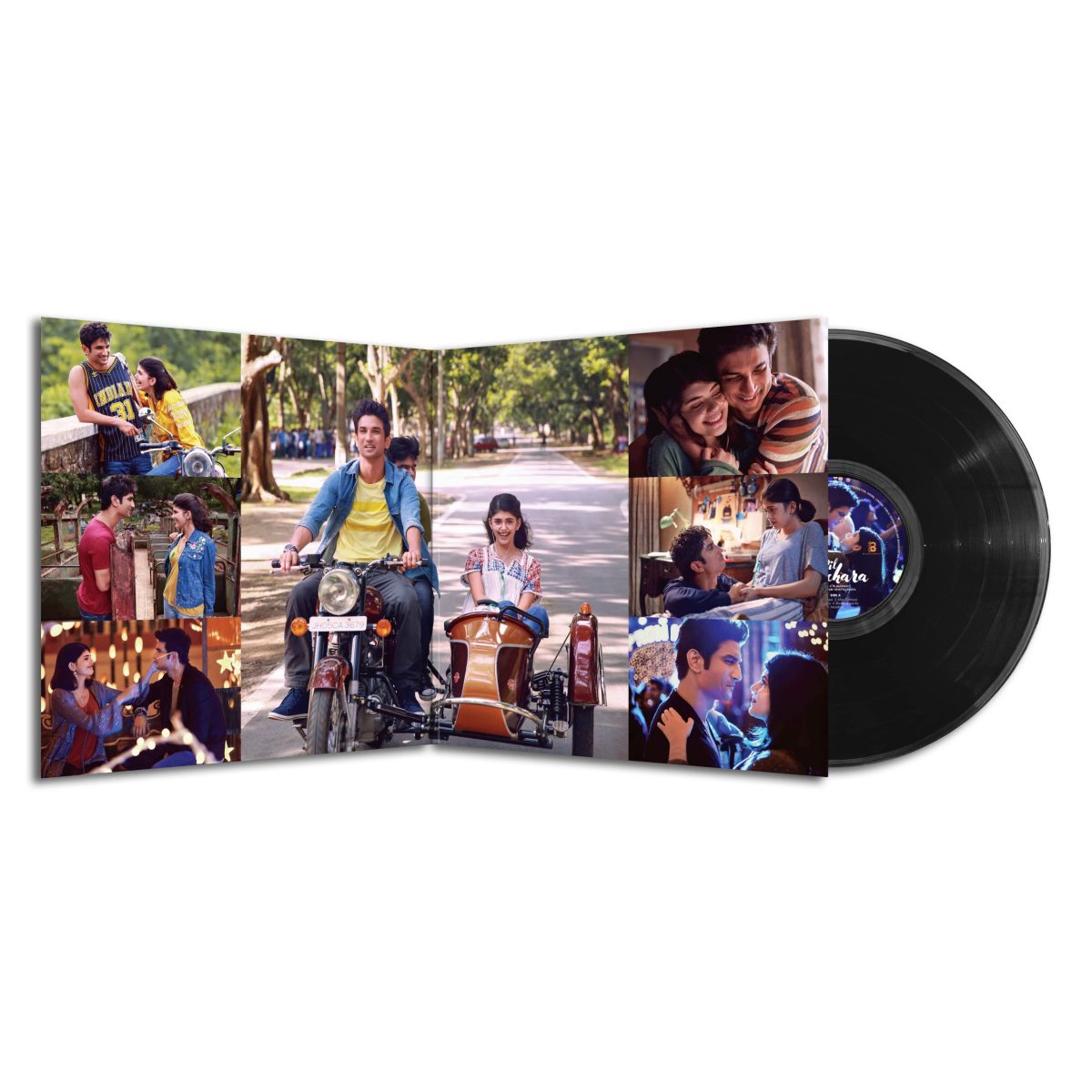 Dil Bechara - 198028709415 - Cover Book Fold - New Released Hindi LP Vinyl Record - Image 4