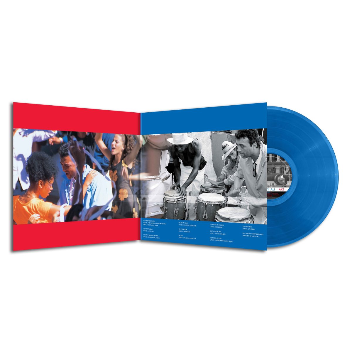 Lucky Ali - AKS - 198028709712 - CBF - Record Colour - Blue - New Released Hindi LP Vinyl Record - Image 3