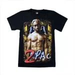 2 Pac Thug Life T'Shirt Music - TS101 - (100% Cotton) - Size - SMALL