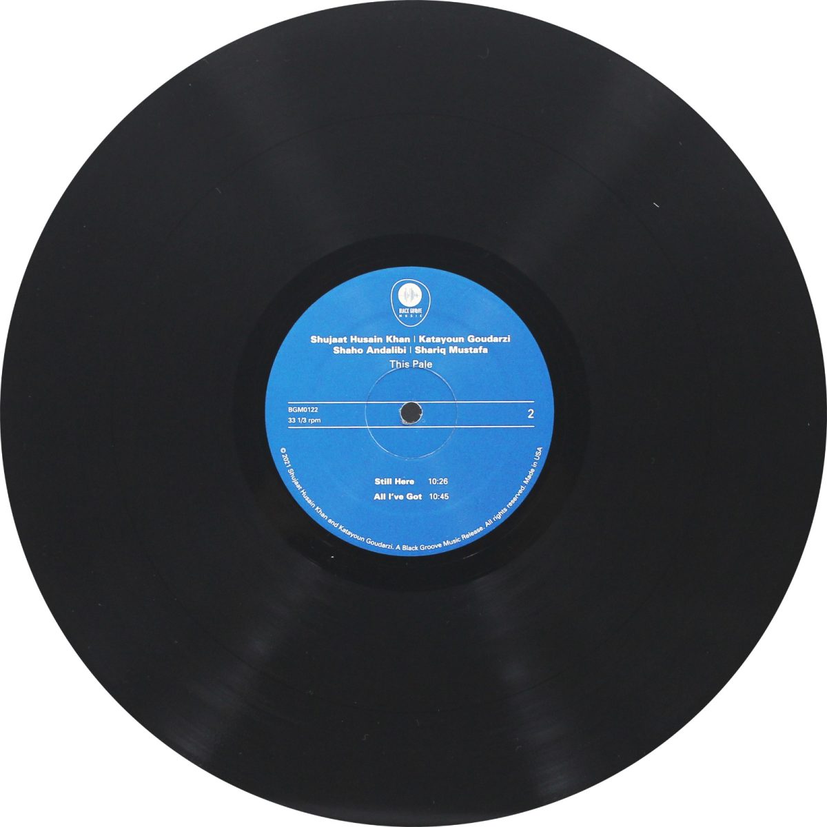 Shujaat Husain Khan - This Pale - BGM0122 - New Release Hindi LP Vinyl - Image 3