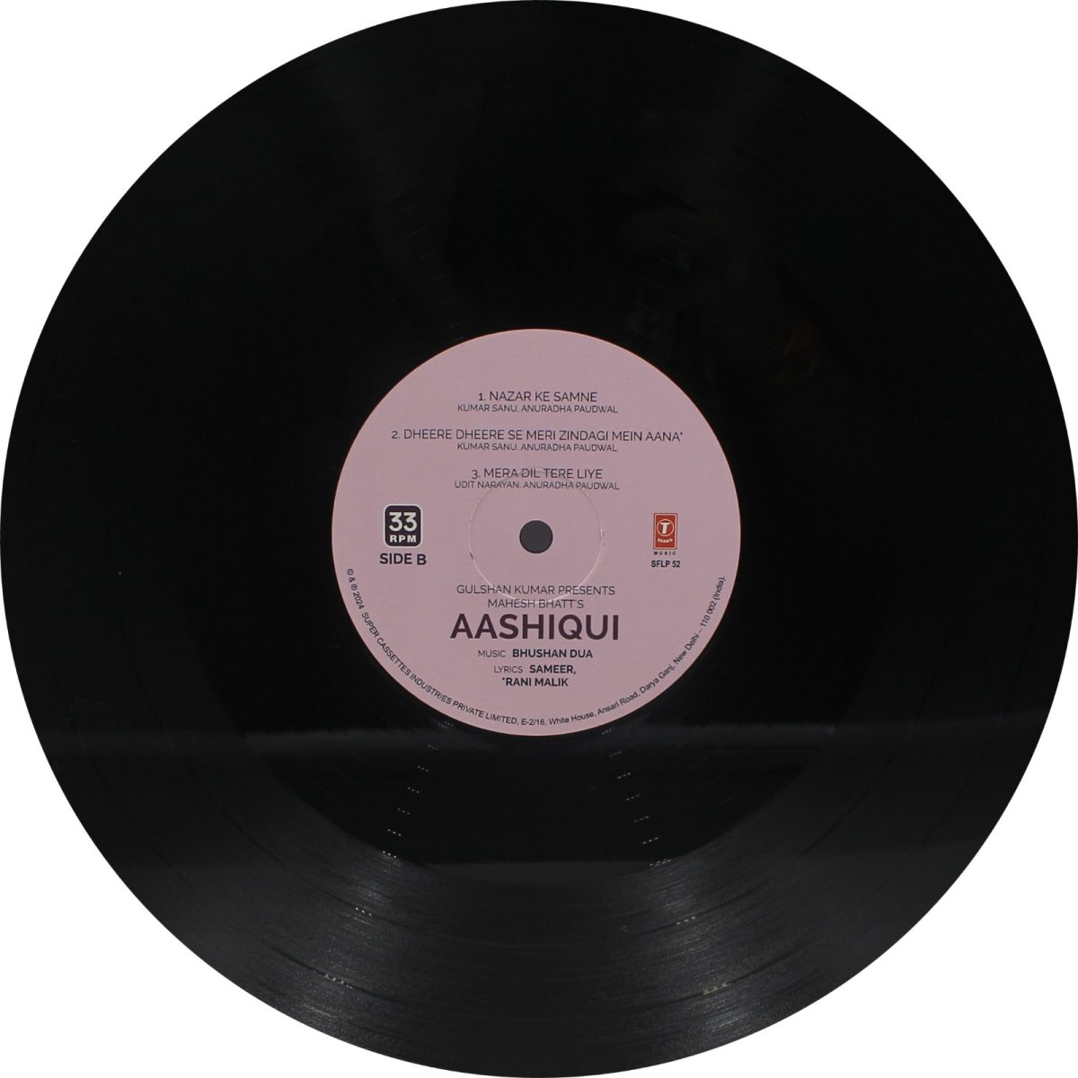 Aashiqui - SFLP 52 – 2LP Set - New Release Hindi LP Vinyl Record - Image 6