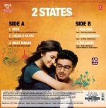 2 States - SFLP 64 - Splatter White Multicolour - CBF - New Release Hindi LP Vinyl Record - Image 2