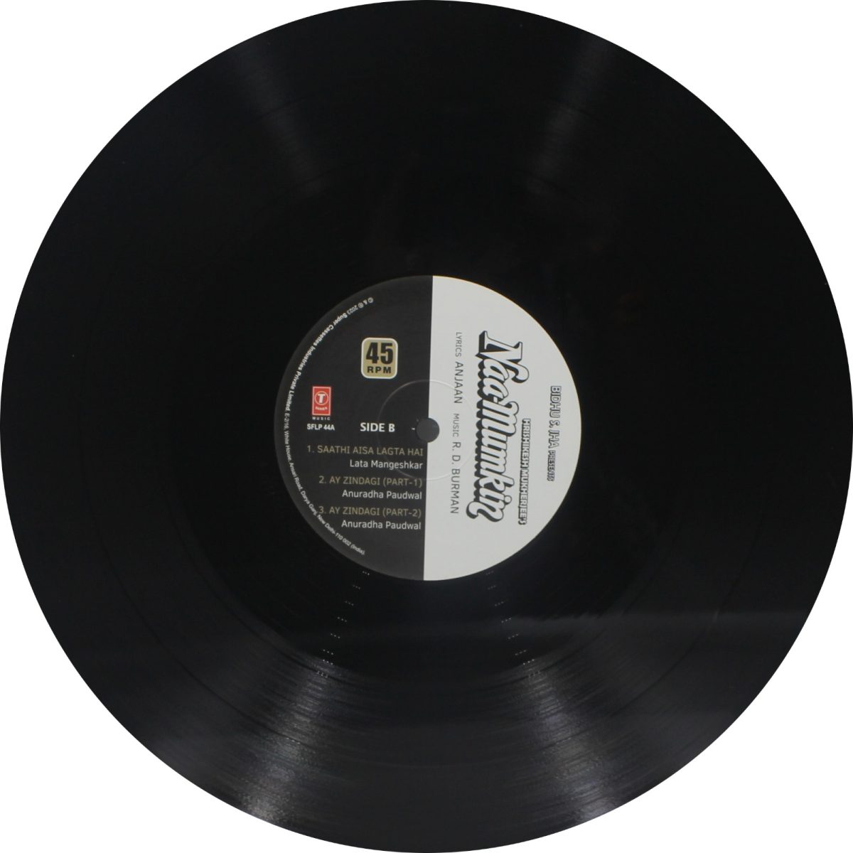 Naa-mumkin - SFLP 44A - New Release Hindi LP Vinyl Record - Image 3