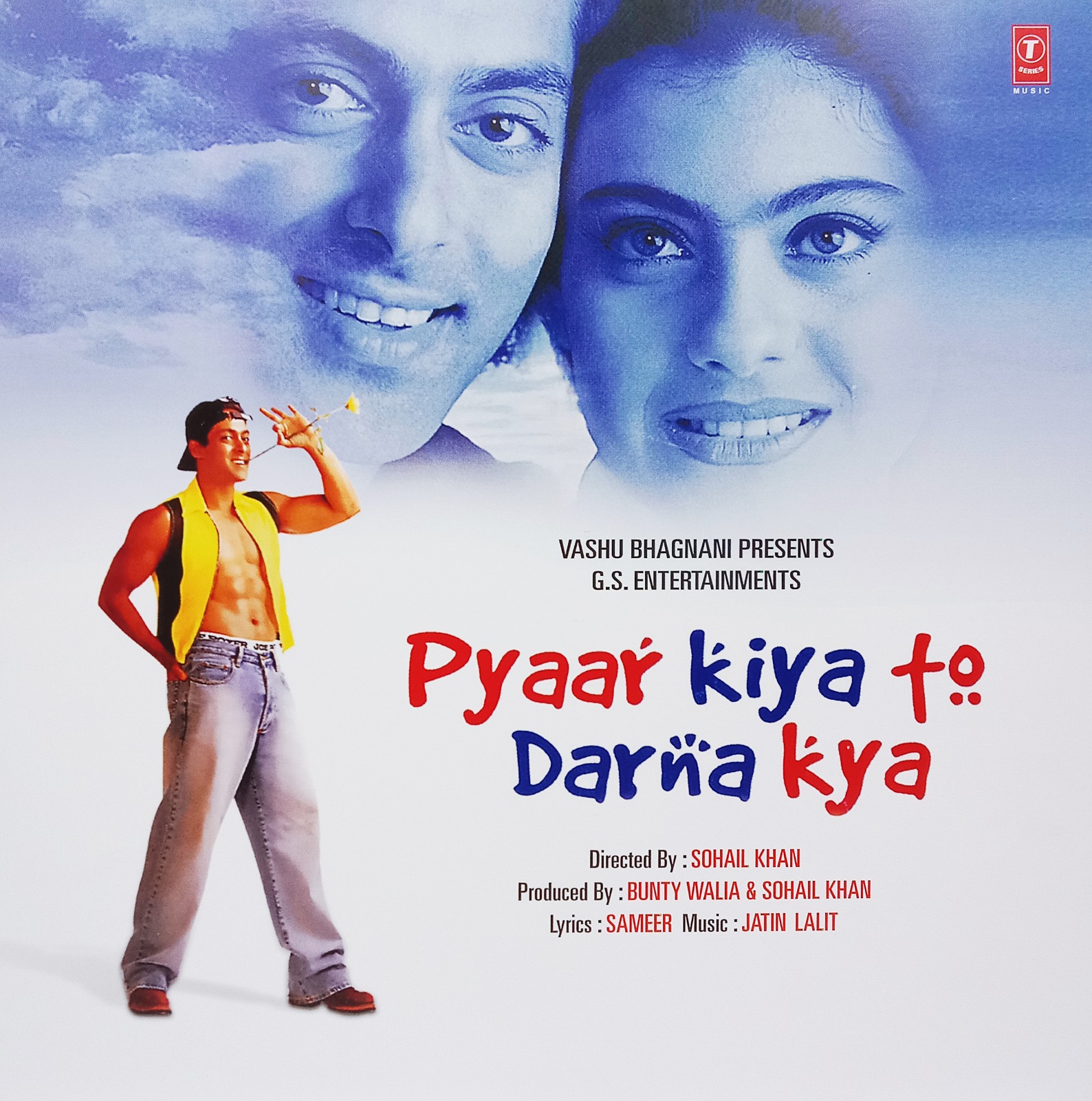 8113e1d3-078c-42af-bcab-eabac6d0d611.jpeg Pyaar Kiya To Darna Kya - SFLP 68 - CBF - Record Colour - Yellow - New Released LP Hindi Vinyl - Image 1