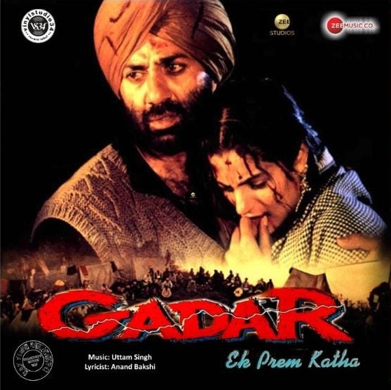 823124b2-617c-402d-b51d-3200ae8e9159-Copy.jpeg Gadar – VS34ZEE0019 – Red Splatter Coloured- New Release Hindi LP Vinyl Record - Image 1