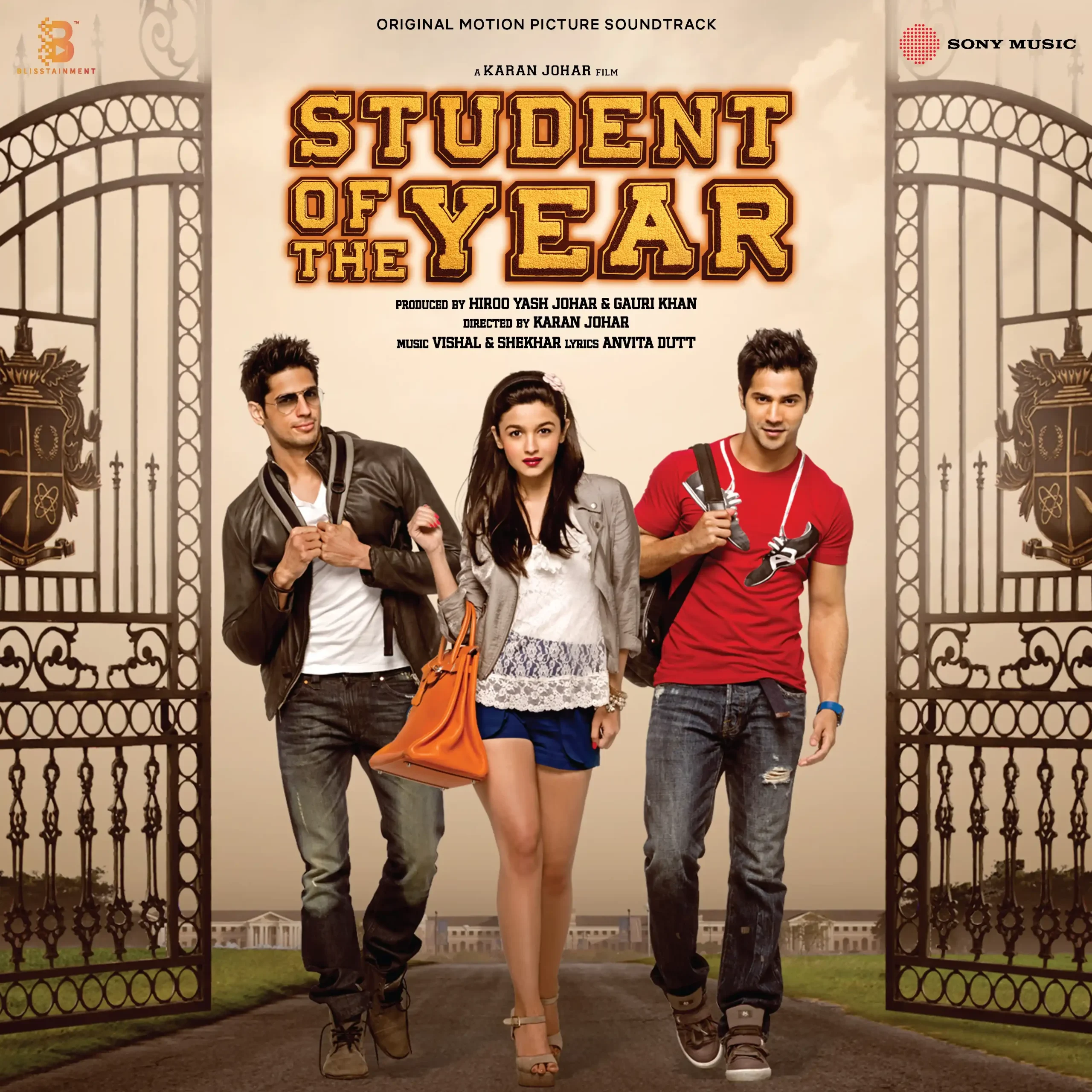 88725472911_Student_of_the_Year_LP_01-scaled-1.webp Student Of The Year - 887254729112 - Cover Book Fold - New Release Hindi LP Vinyl Record - Image 1