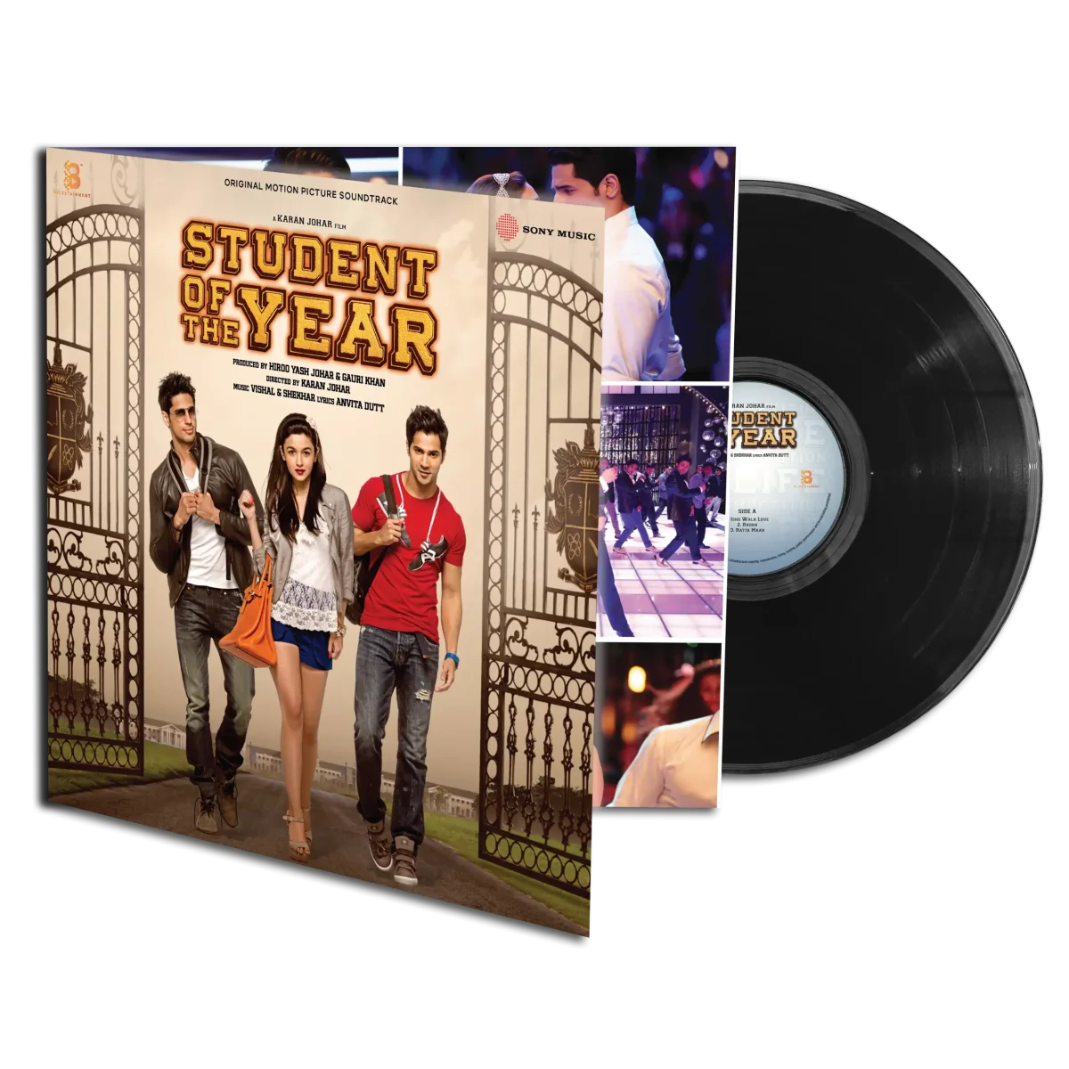 Student Of The Year - 887254729112 - Cover Book Fold - New Release Hindi LP Vinyl Record - Image 3