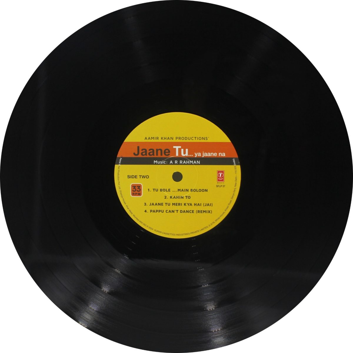Jaane Tu...Ya Jaane Na - SFLP 57 - New Released LP Hindi Vinyl Record - Image 3