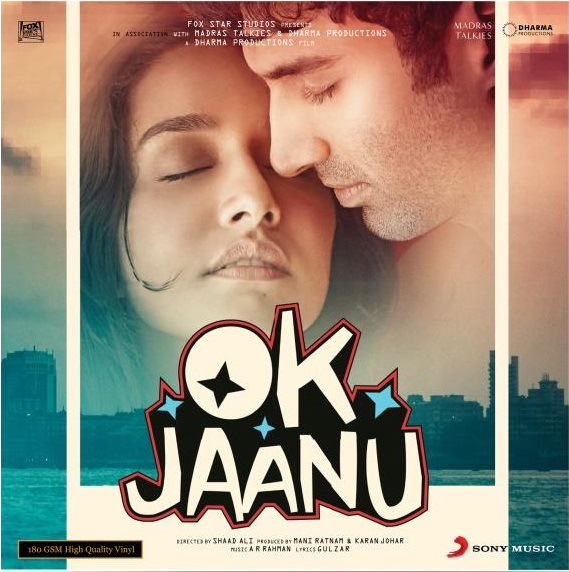 DADC000386_OK-JAANU_front.jpg Ok Jaanu - 8907011105941 – New Release Hindi LP Vinyl Record - Image 1