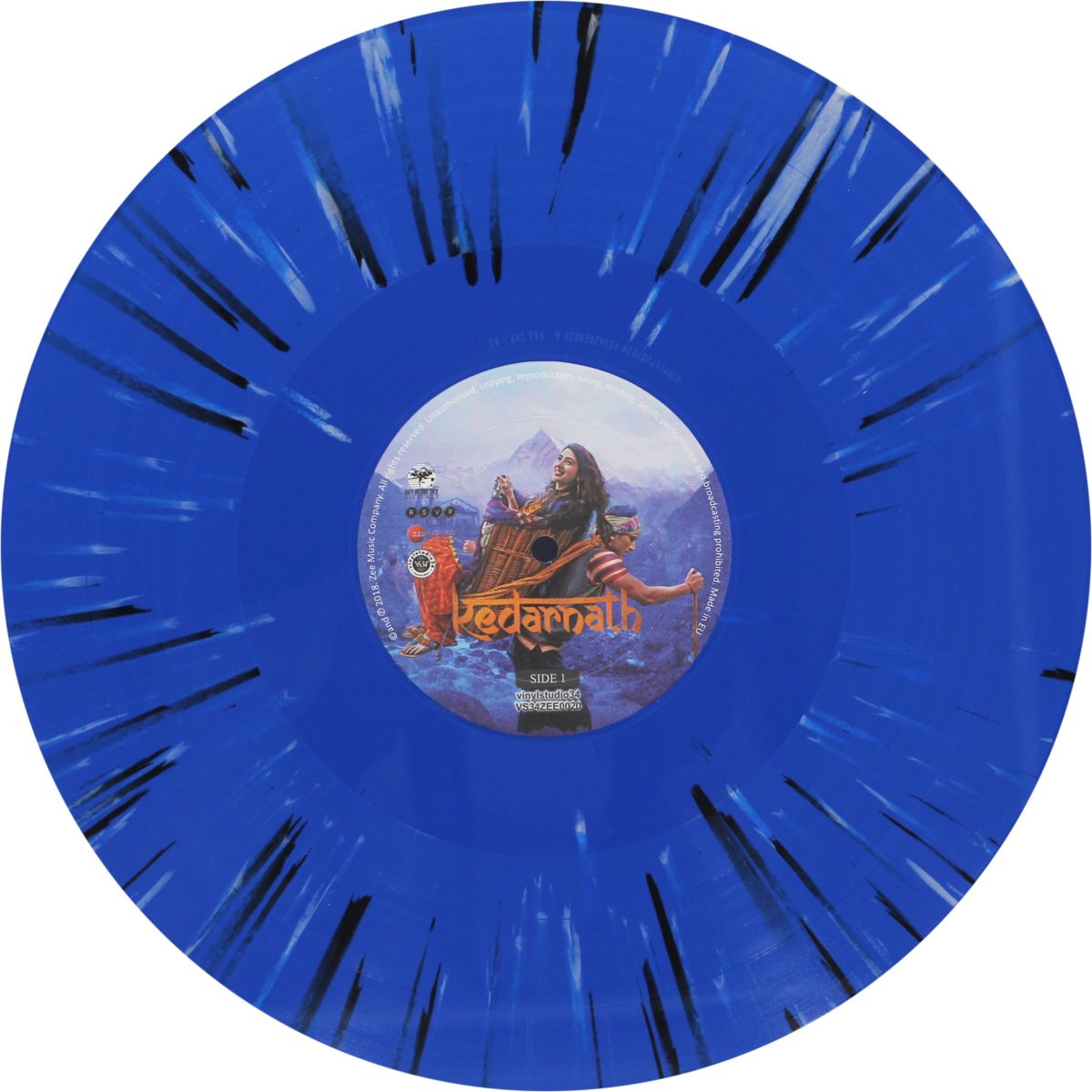 Kedarnath - VS34ZEE0020 – Blue Coloured - New Release Hindi LP Vinyl Record - Image 4