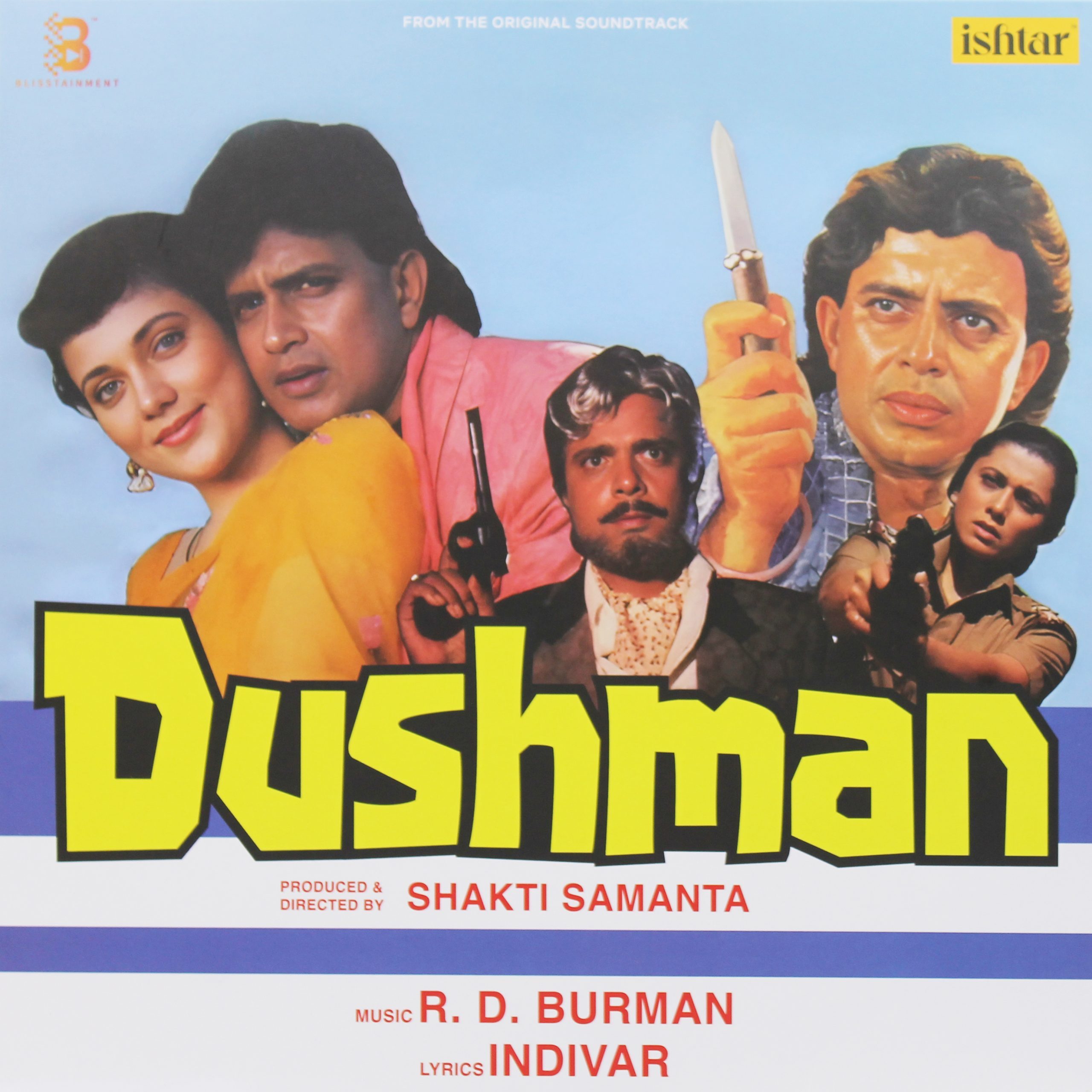IMG_7072-scaled-1.jpg Dushman - VCF 1704 - New Release Hindi LP Vinyl Record - Image 1