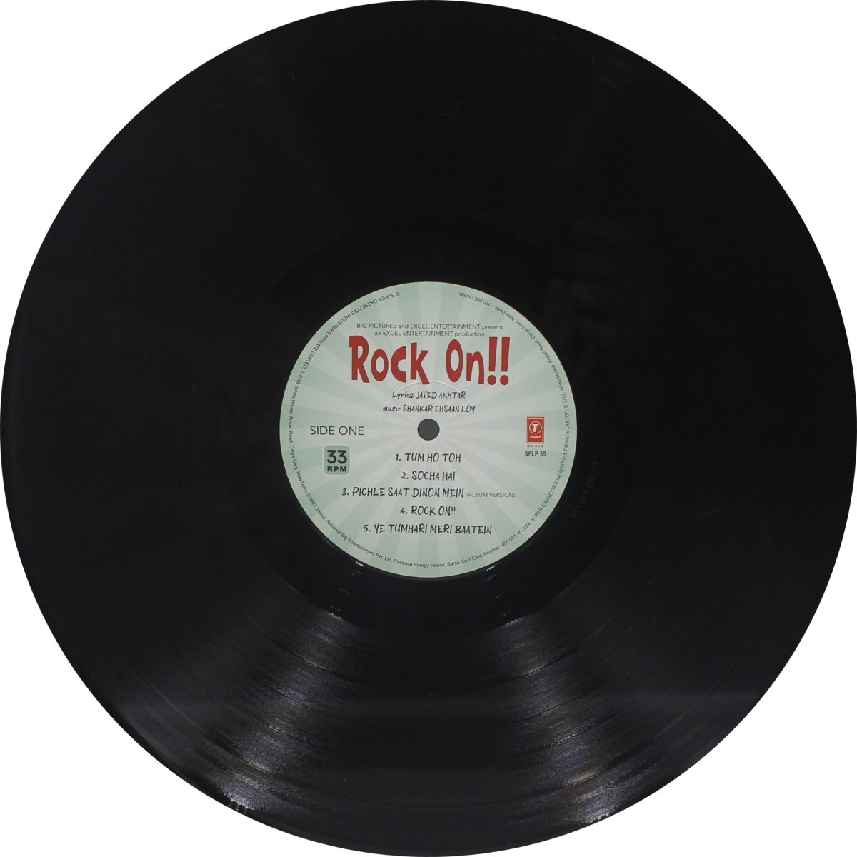Rock On!! - SFLP 55 - New Release Hindi LP Vinyl Record - Image 4