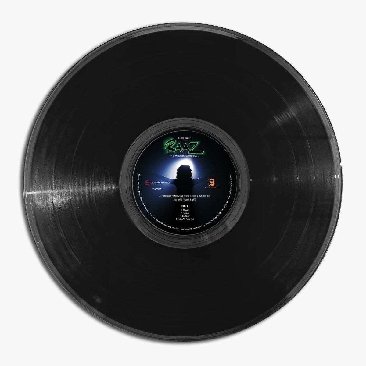 Raaz - The Mystery Continues - 88697435641 - New Release Hindi LP Vinyl - Image 3