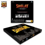 Sholay - (50th Anniversary Edition) - 7873094 - Record Coloured - Yellow - 4LP Set - New Release Hindi LP Vinyl