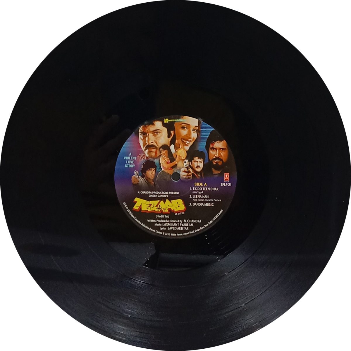 Tezaab - SFLP 21 - New Release Hindi LP Vinyl - Image 4