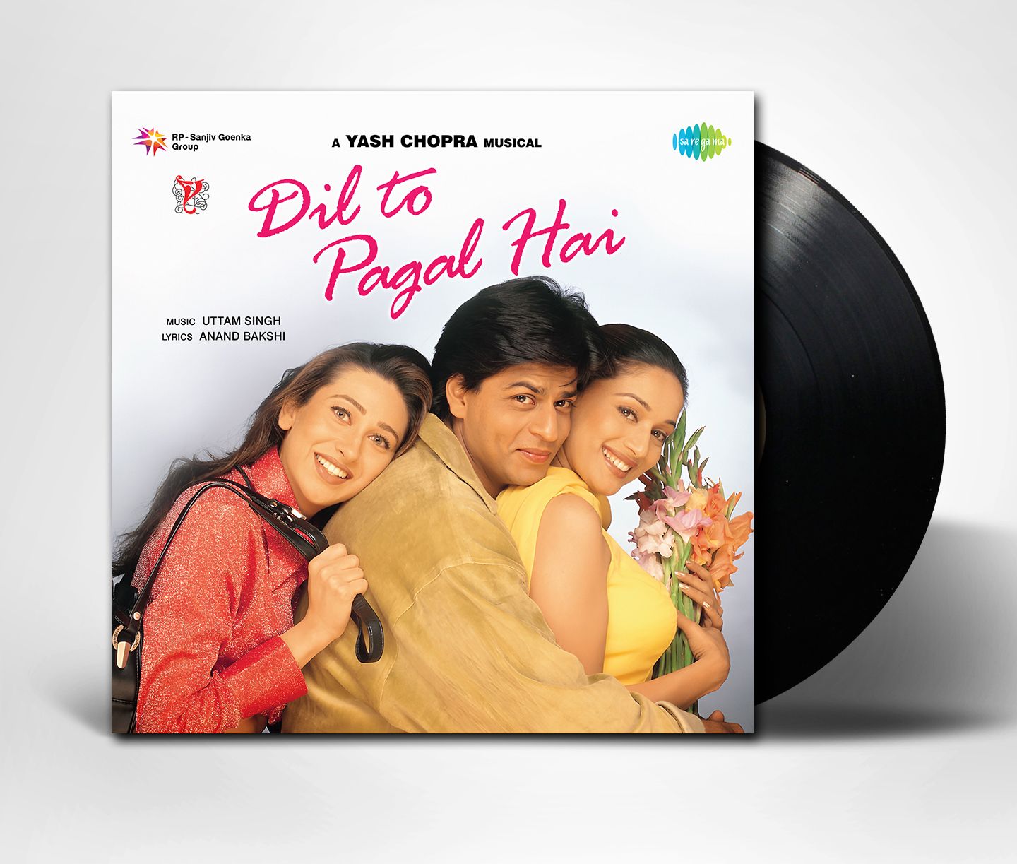 WhatsApp-Image-2025-04-05-at-12.23.22-PM-1.jpeg Dil to Pagal Hai - 8902057490310 - New Hindi Release LP Vinyl - Image 1