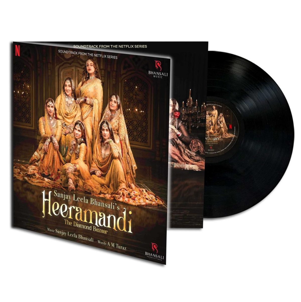 Heeramandi - The Diamond Bazaar - BLISS2406 - New Release Hindi LP Vinyl - Image 2