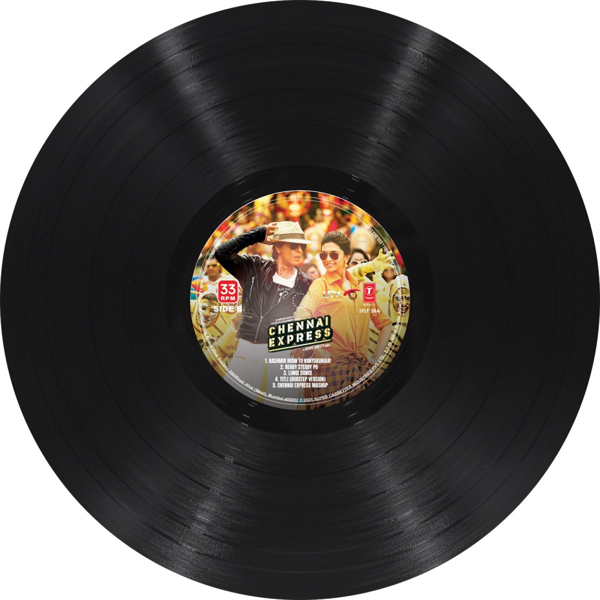 Chennai Express- SFLP 38A - CBF - New Release Hindi LP Vinyl - Image 5