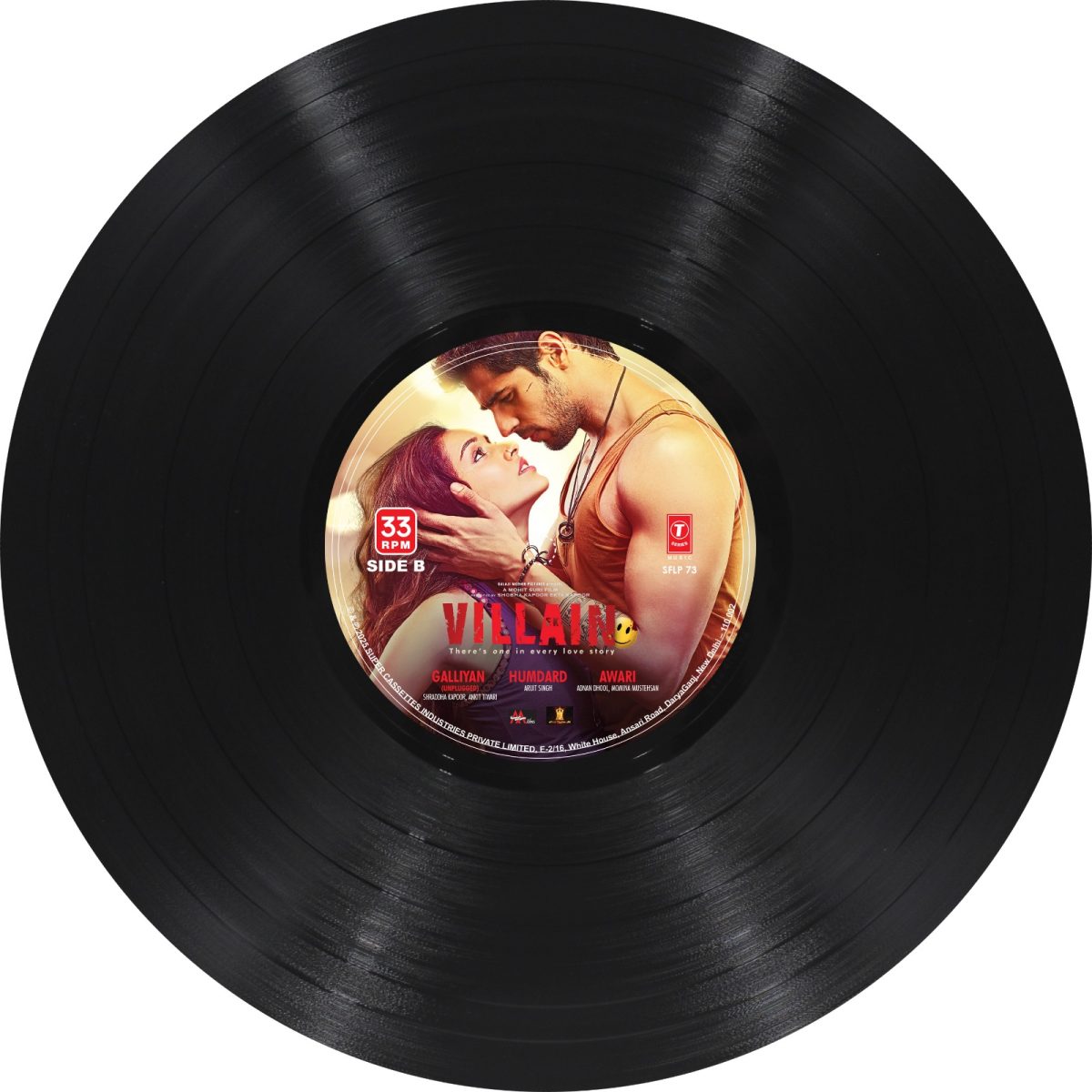 Ek Villain - SFLP 73 - CBF - New Release Hindi LP Vinyl - Image 5