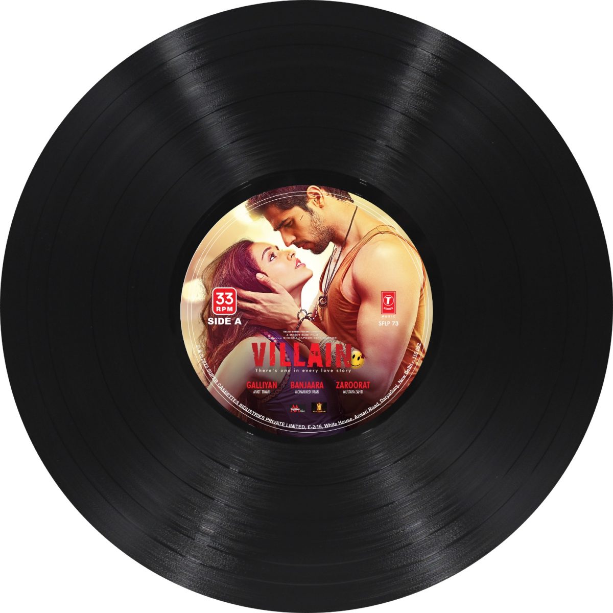 Ek Villain - SFLP 73 - CBF - New Release Hindi LP Vinyl - Image 4