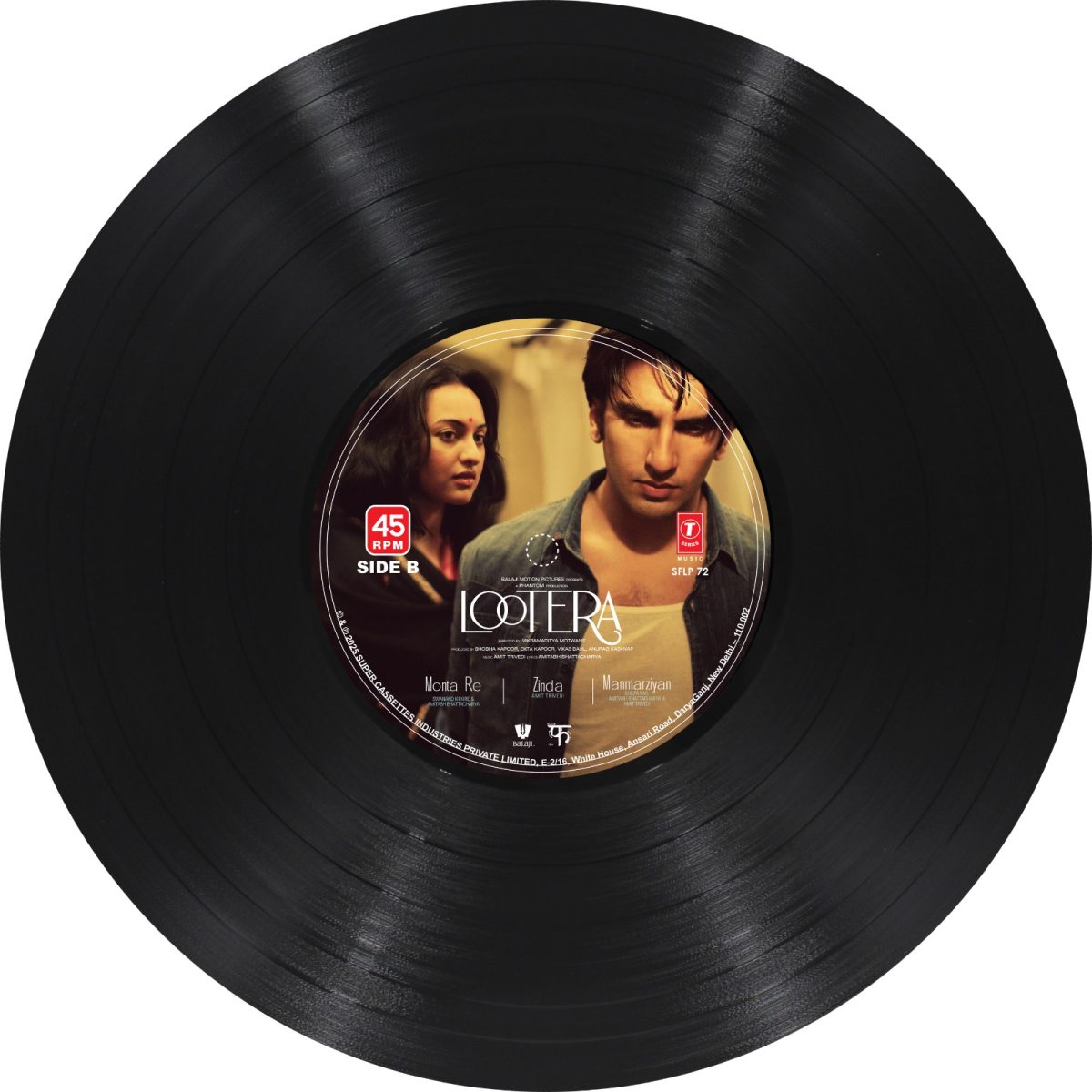 Lootera - SFLP 72 - CBF - New Release Hindi LP Vinyl - Image 5