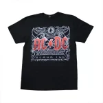 AC/DC - Black Ice T'Shirt Music - (100% Cotton) - TL301 - Size - Large