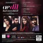 Ae Dil Hai Mushkil – VS34SONY0040 – Cover Book Fold - New Release Hindi LP Vinyl Record - Image 2