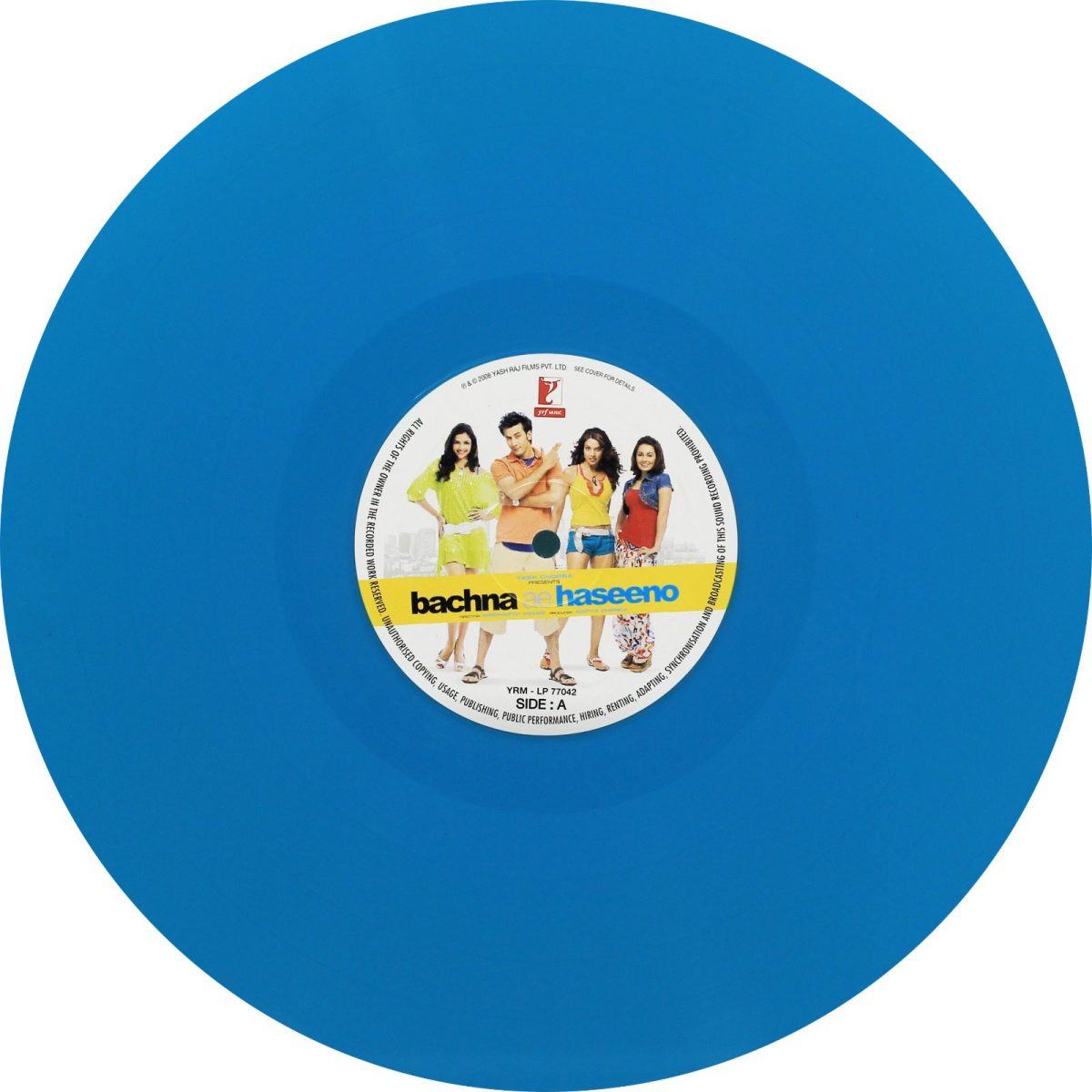 Bachna Ae Haseeno / Rocket Singh-YRM LP 77042-New Release Hindi LP Vinyl - Image 3