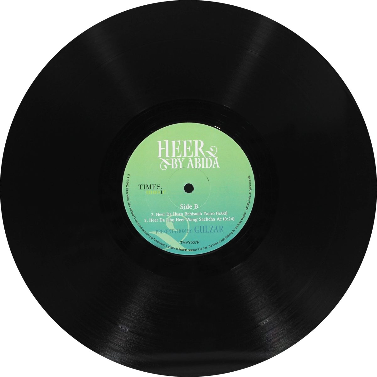 Abida – By Heer – Presentation by Gulzar – TMVY007P – New Release Hindi - 2LP Set - Image 6