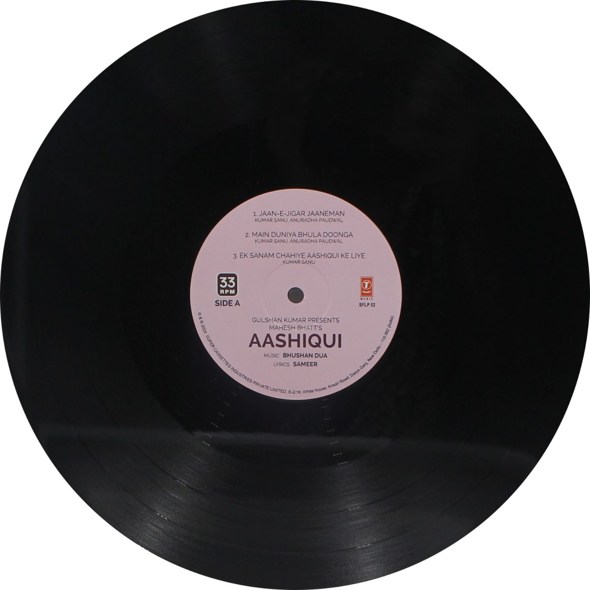 Aashiqui - SFLP 52 – 2LP Set - New Release Hindi LP Vinyl Record - Image 5
