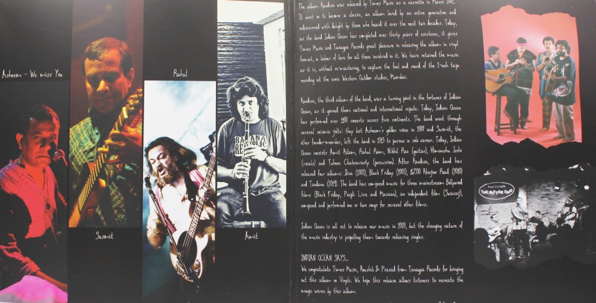 Indian Ocean Kandisa - TMVY003P - WC New Release Hindi LP Vinyl Record - Image 3