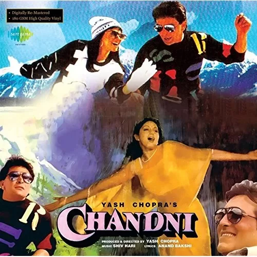 chandni-8907011106818-lp-record-1-2-jpg.webp Chandni – 8907011106818 - New Release Hindi LP Vinyl Record - Image 1