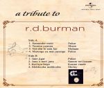 Rahul Dev Burman - A Tribute To - 602557752588 - New Release Hindi LP Vinyl Record - Image 2