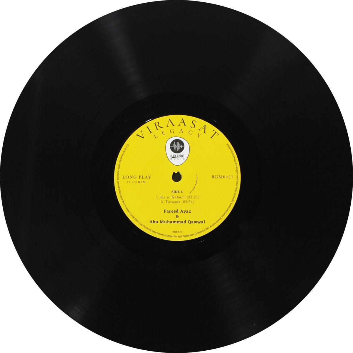 Fareed Ayaz - Viraasat – The Best of - Vol.1 - BGM0421 - New Release Hindi - 2LP Set - Image 8