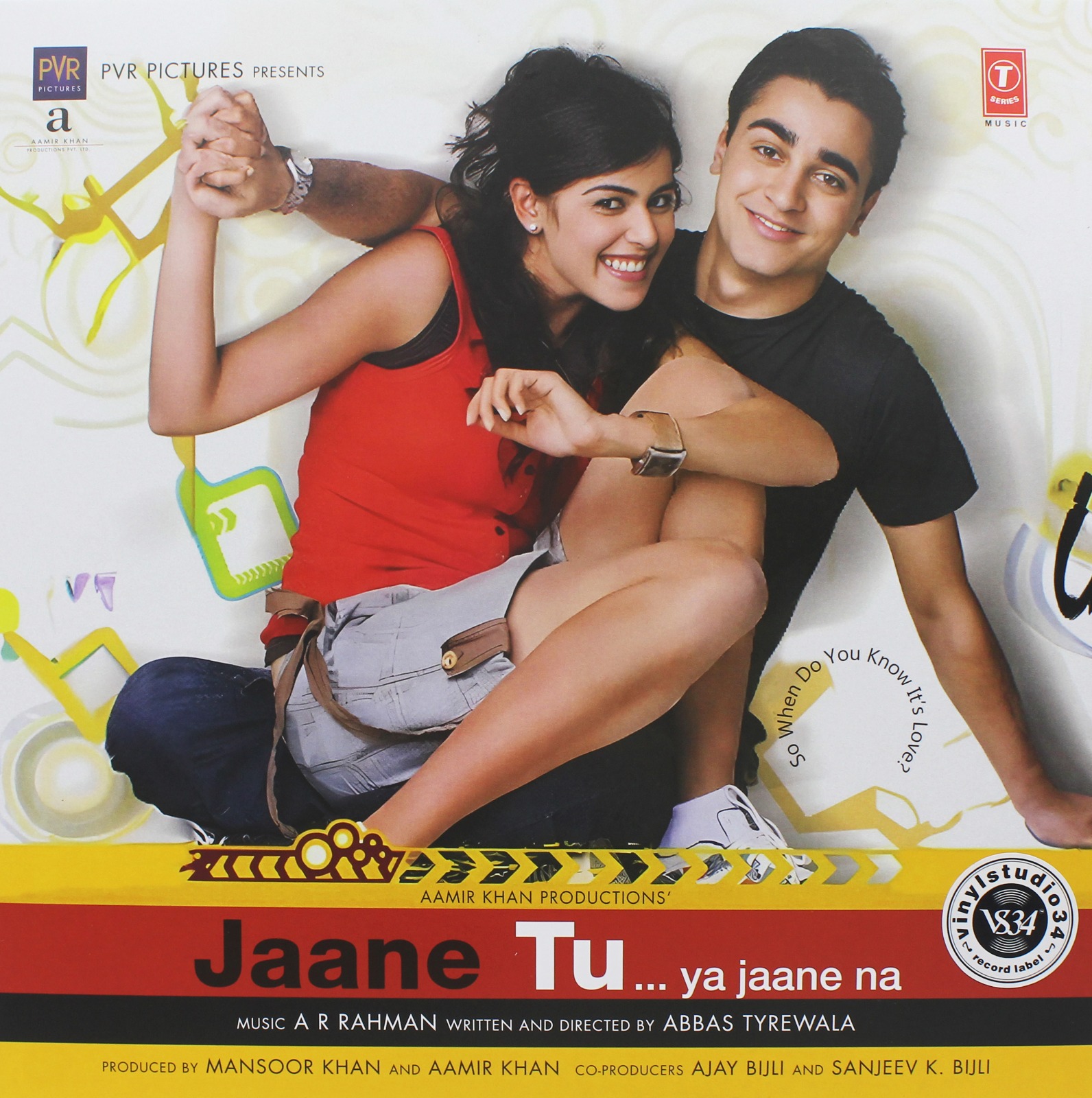ed42ead5-2aa2-4b61-ab5a-a09ace31160c.jpeg Jaane Tu...Ya Jaane Na - SFLP 57 - New Released LP Hindi Vinyl Record - Image 1