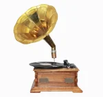 Electric Gramophone – 4 Corner Wooden Working – Model. GRM 10