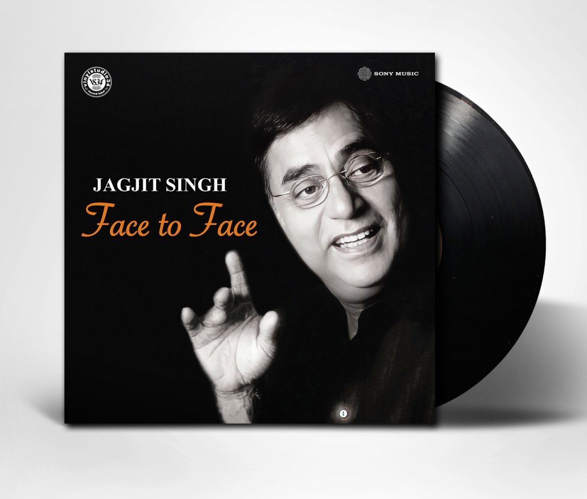 Jagjit Singh - Face To Face – VS34SONY0038 – New Release Hindi LP Vinyl - Image 3