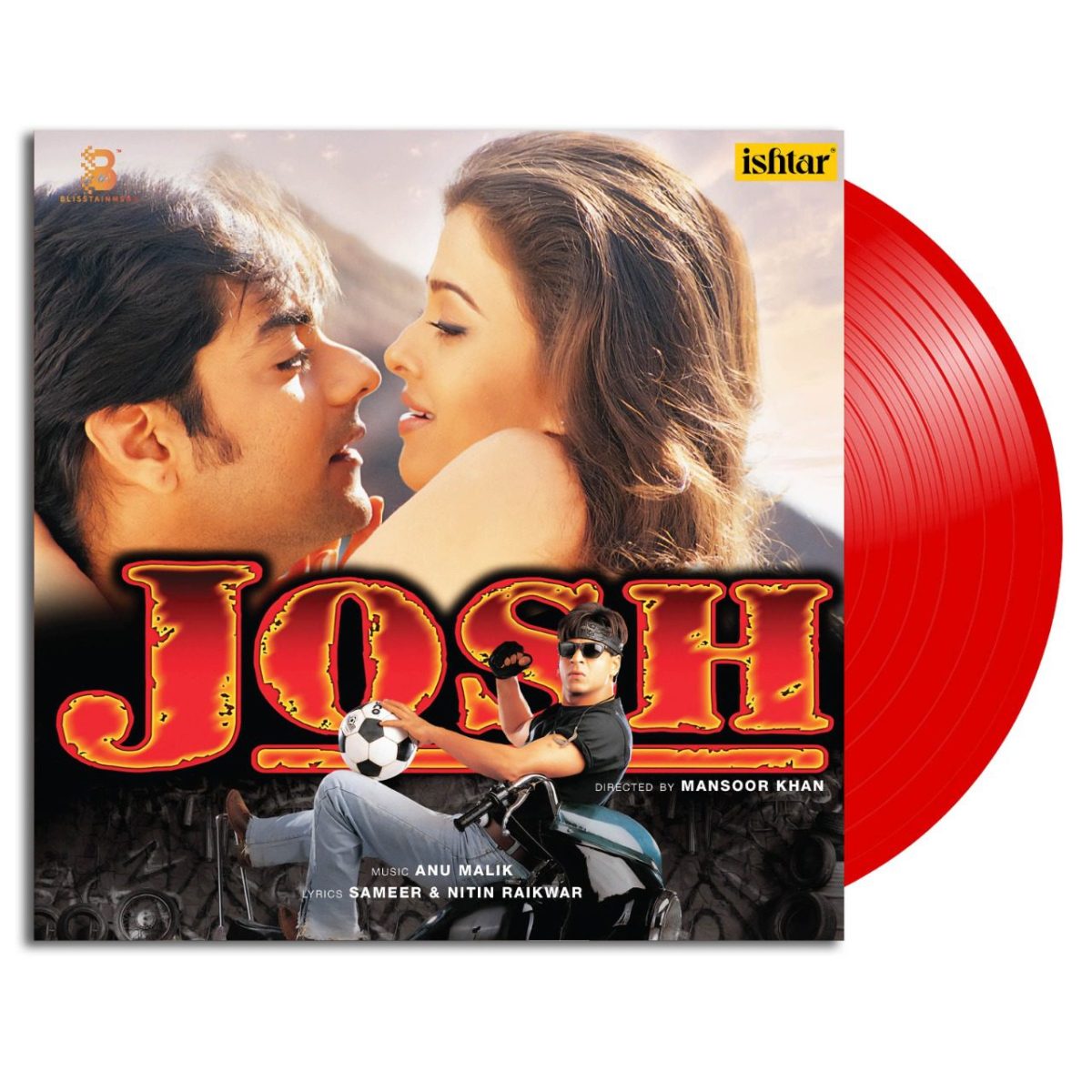 Josh - VCR 4195 - Red Coloured - New Release Hindi LP Vinyl Record - Image 3