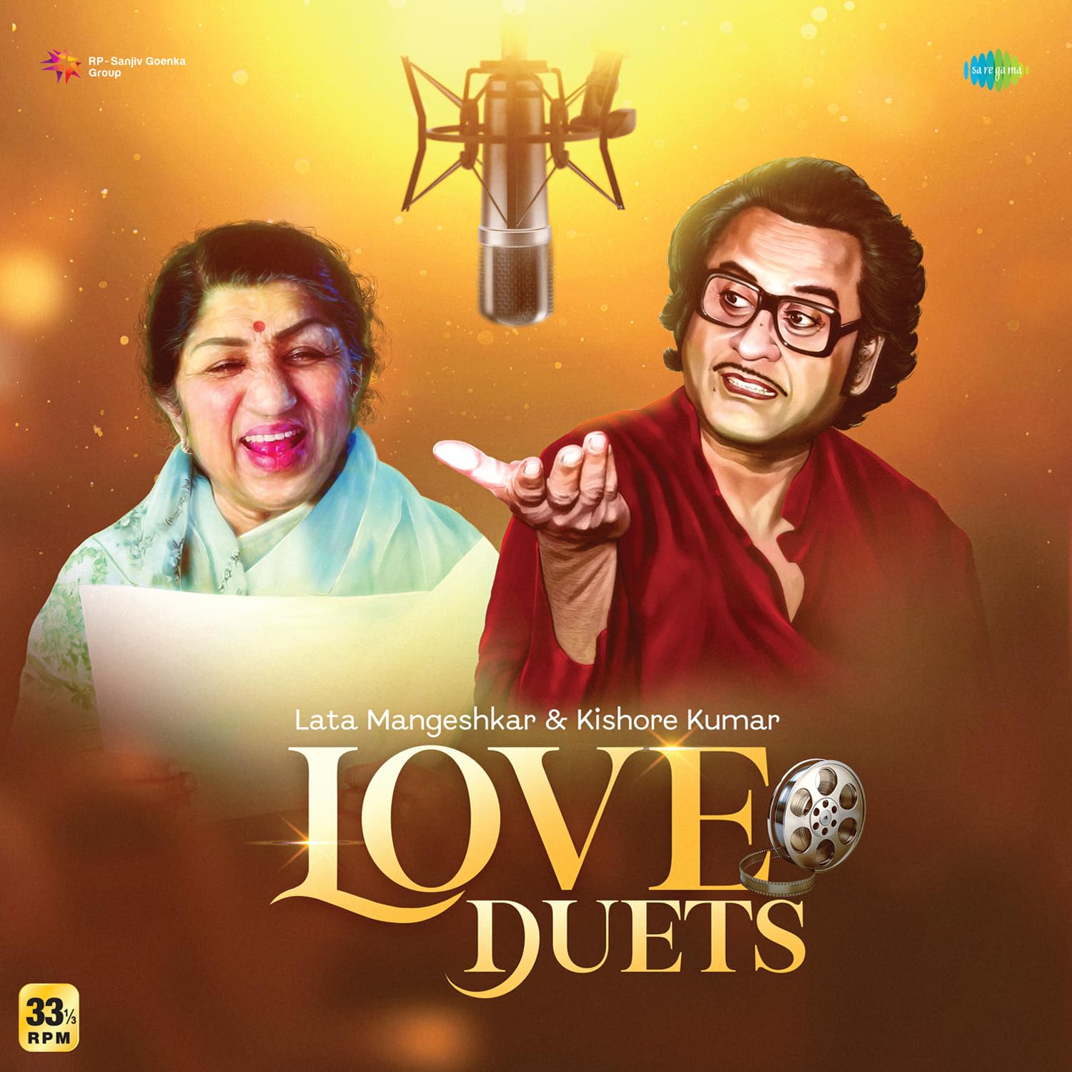 lata-mangeshkar-kishore-kumar-love-duets-vinyl-rec_1754821004885_6vow6x.jpg Love Duets - Lata Mangeshkar & Kishore Kumar - 8902057490570 - New Hindi Release LP Vinyl - Image 1